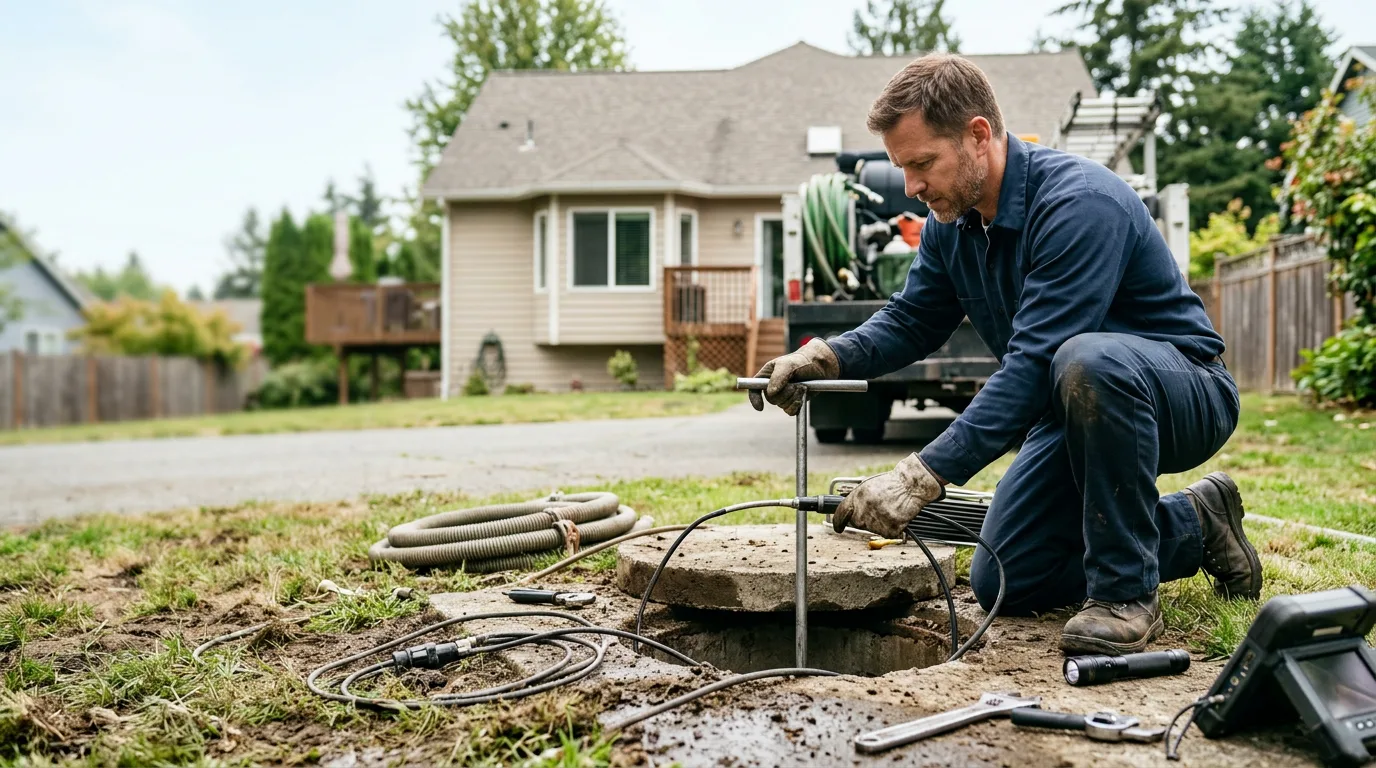 Septic Tank Pumping in Garden, MI